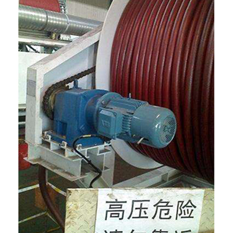 High voltage cable reel 